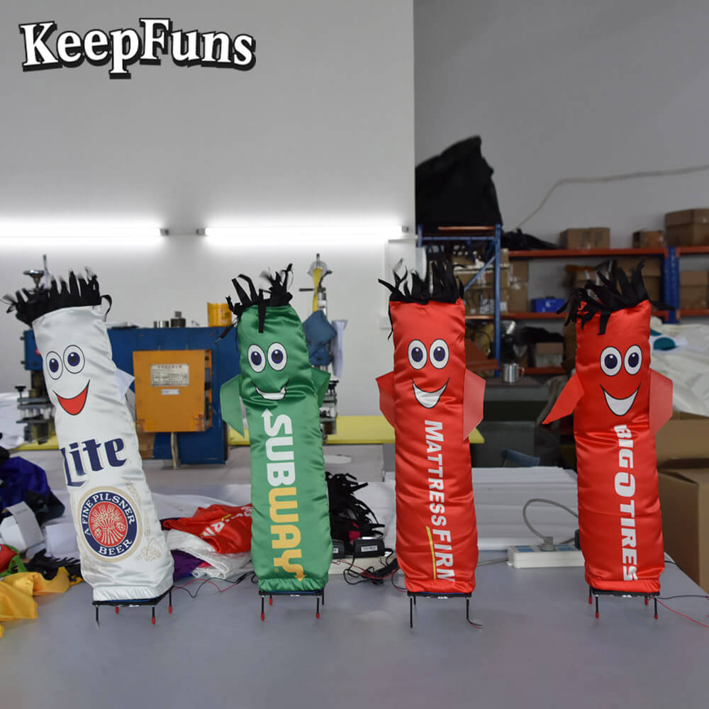 KeepFuns multi-brand joint inflatable dancing star advertising model multi-color cartoon inflatable model outdoor commercial drainage props