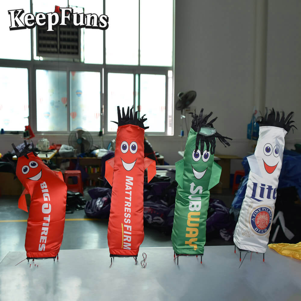 KeepFuns multi-brand joint inflatable dancing star advertising model multi-color cartoon inflatable model outdoor commercial drainage props