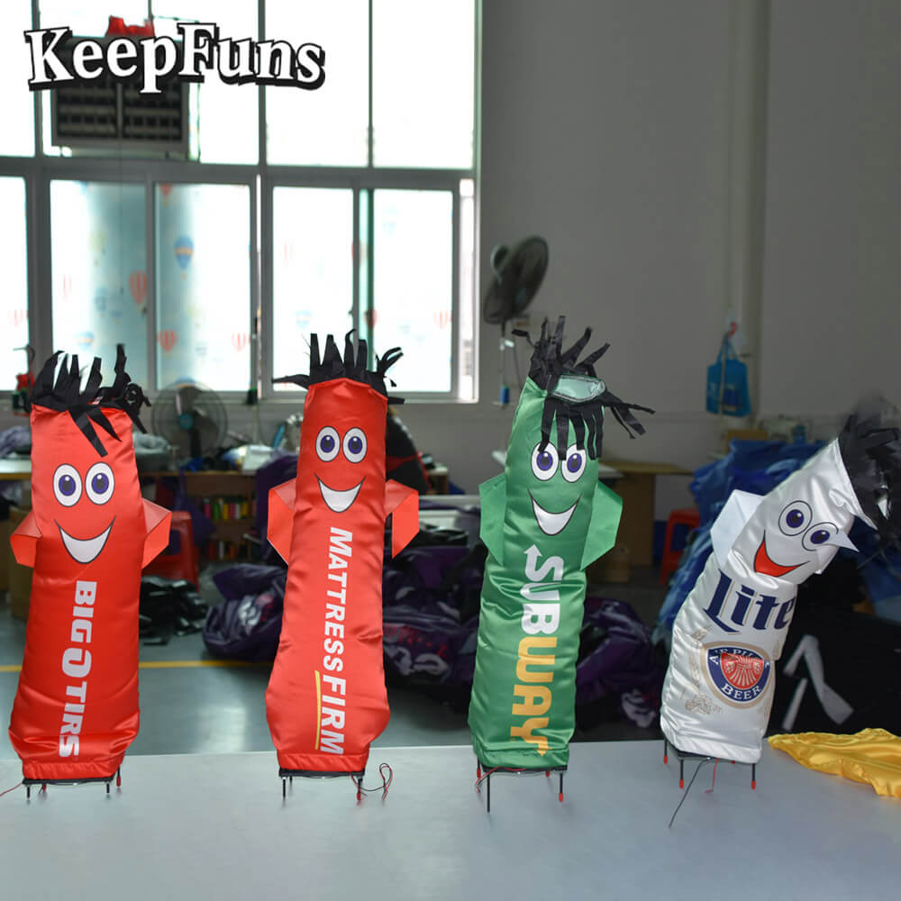KeepFuns multi-brand joint inflatable dancing star advertising model multi-color cartoon inflatable model outdoor commercial drainage props