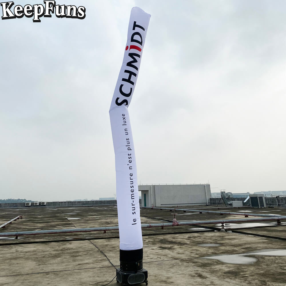 KeepFuns white inflatable dancing star advertising model brand promotion air model activity drainage advertising props