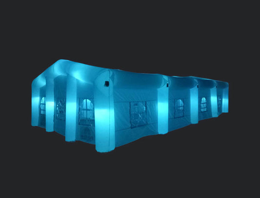 KeepFuns LED luminous inflatable tent outdoor party atmosphere inflatable tent luminous event venue inflatable house