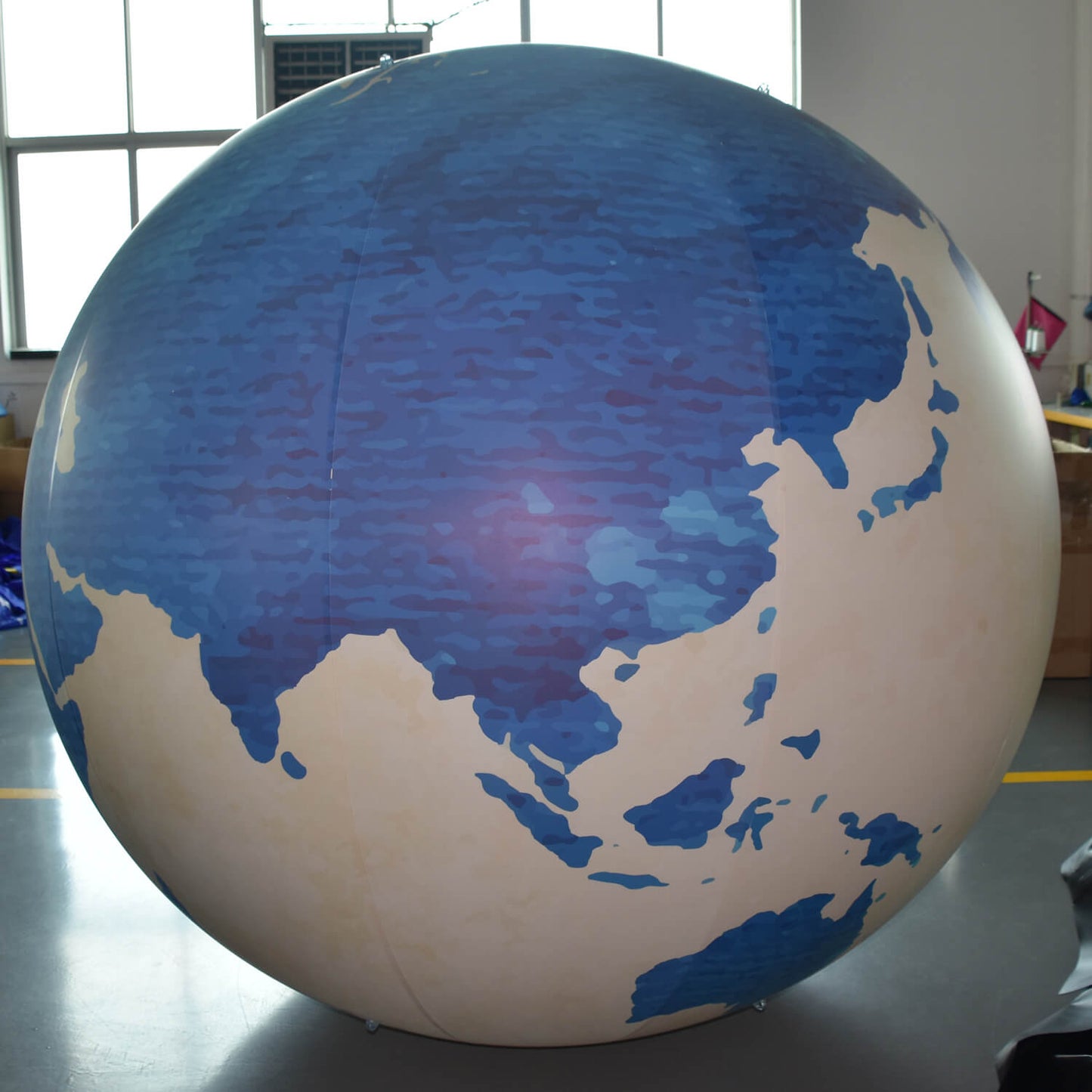 KeepFuns Large inflatable globe advertising model, geographical science display props, commercial activity promotion balloon