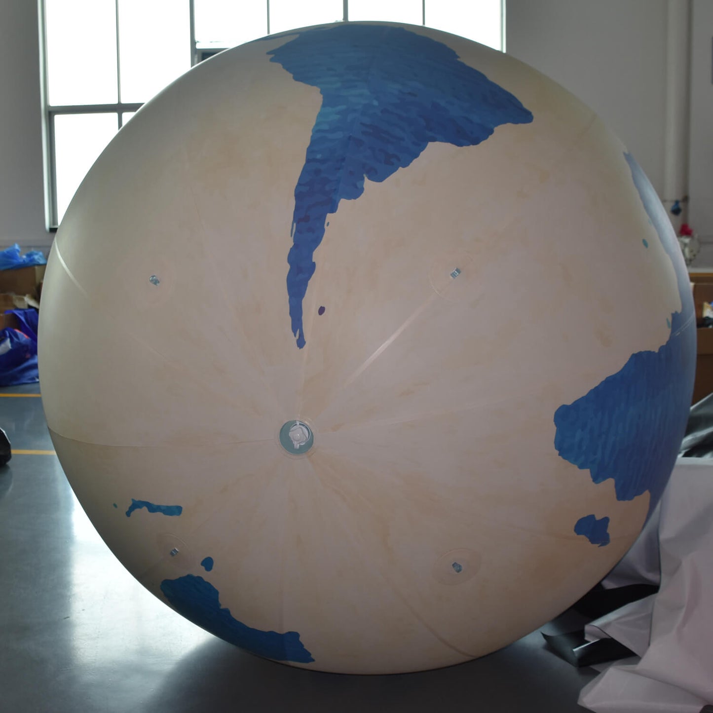 KeepFuns Large inflatable globe advertising model, geographical science display props, commercial activity promotion balloon