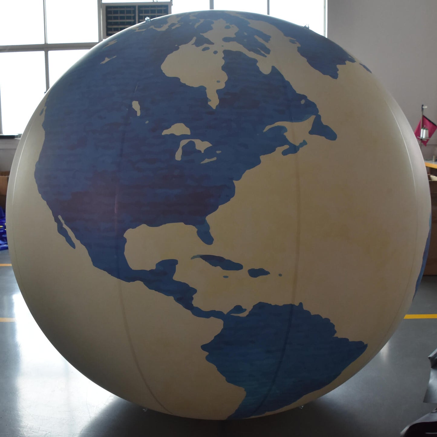 KeepFuns Large inflatable globe advertising model, geographical science display props, commercial activity promotion balloon