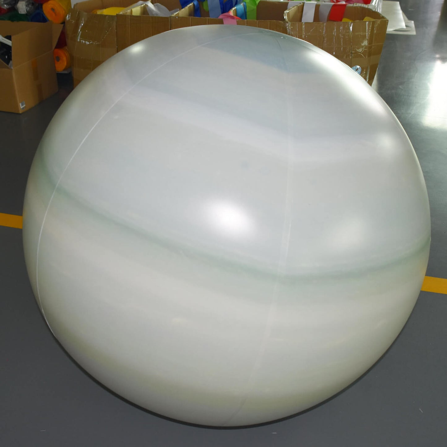 KeepFuns Large inflatable planet advertising balloon, simulated planet inflatable model, astronomy science display props