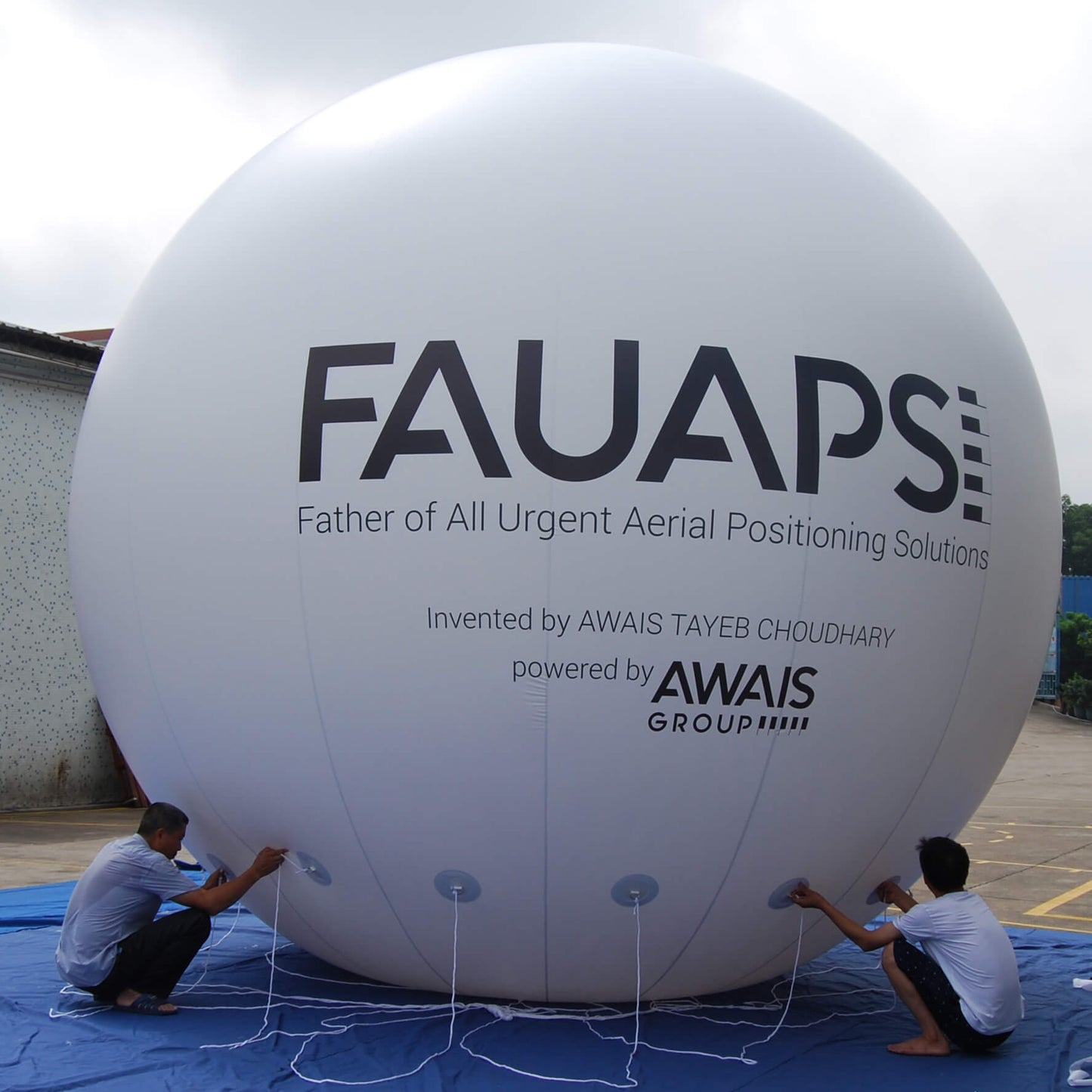 KeepFuns Large white inflatable advertising ball, brand promotion giant inflatable model, outdoor exhibition promotion prop ball