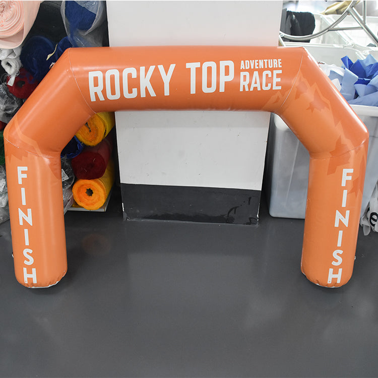 KeepFuns Multi-color bevel inflatable advertising arch Outdoor event arch Customized event logo arch Children and adult competition arch