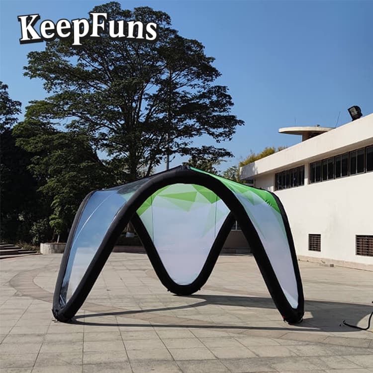 KeepFuns multi-leg inflatable tent, which can be customized in size and logo, inflates quickly. It is suitable for advertising, outdoor events, camping dinners, etc.
