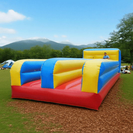 KeepFuns Outdoor inflatable escape game equipment Red, yellow and blue color matching Sports Games parent-child interactive entertainment props