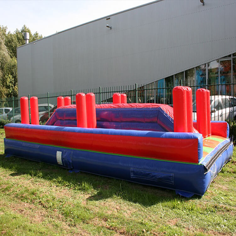 KeepFuns Outdoor inflatable land obstacle course, colorful parent-child interactive competition props, team building and expansion inflatable obstacle equipment