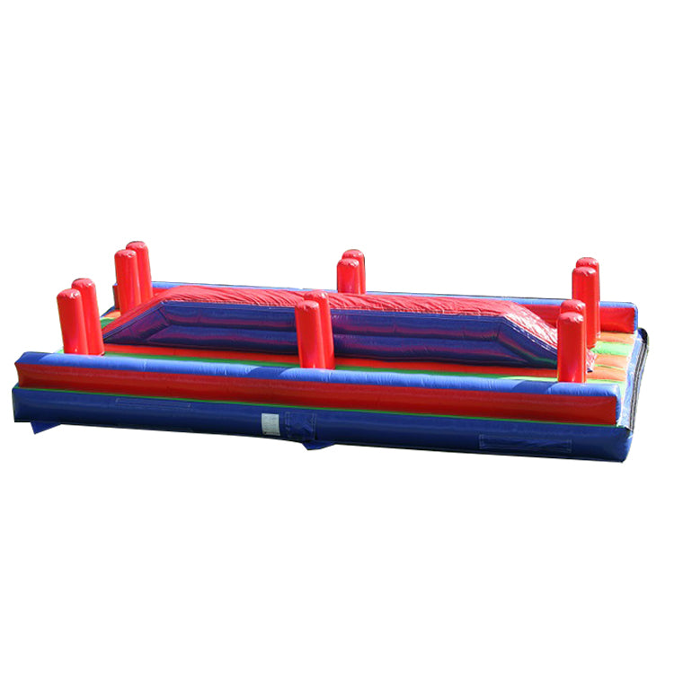 KeepFuns Outdoor inflatable land obstacle course, colorful parent-child interactive competition props, team building and expansion inflatable obstacle equipment