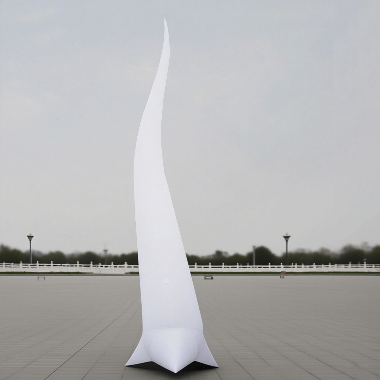 KeepFuns Special-shaped inflatable advertising column Creative luminous air model Outdoor art exhibition event atmosphere props