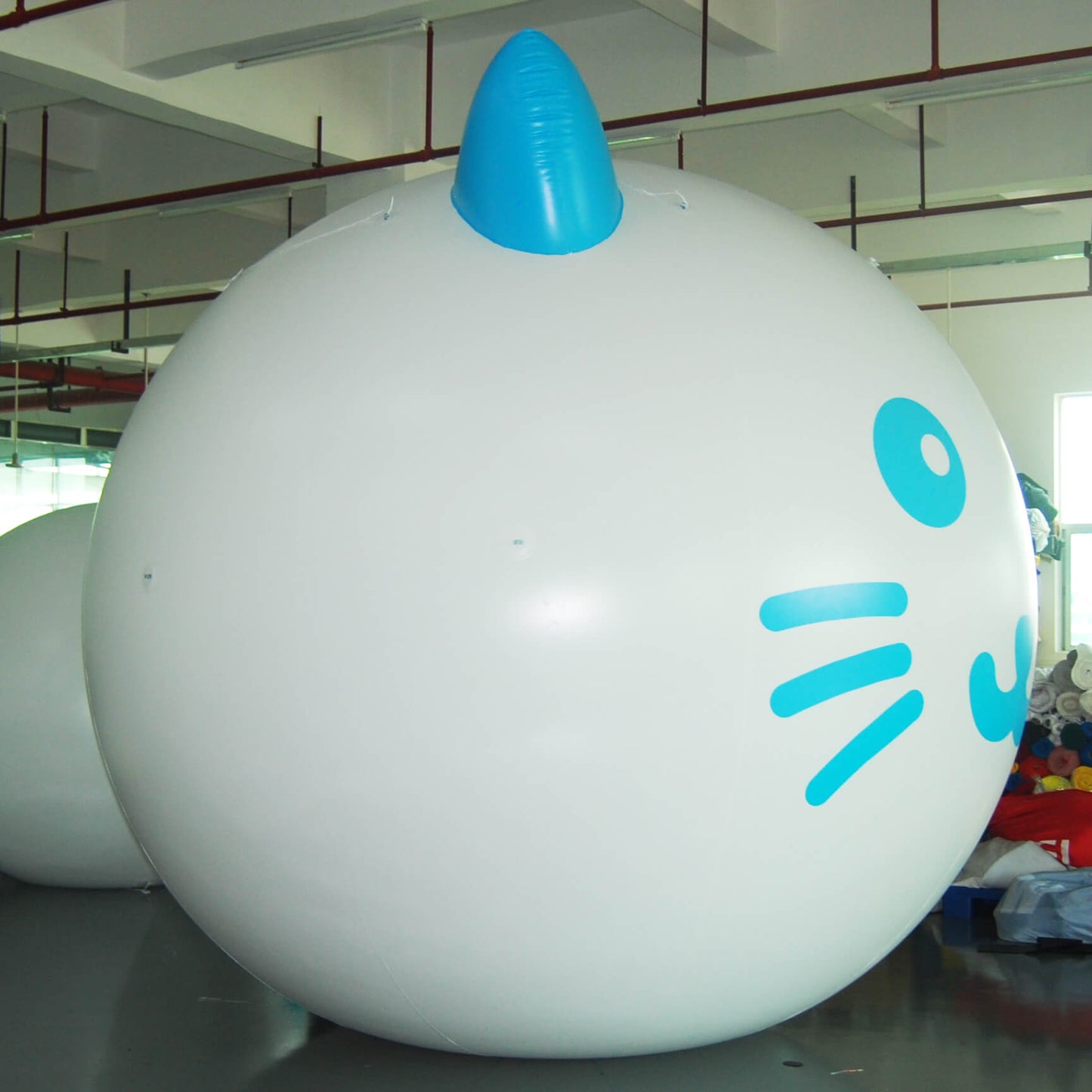 KeepFuns Super cute cartoon cat shaped inflatable advertising ball event promotion decoration inflatable model children's theme scene props