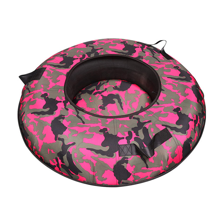 KeepFuns Thickened inflatable ski ring, snow sliding tire for adults and children, multi-color wear-resistant ski ring, special props for ski resorts