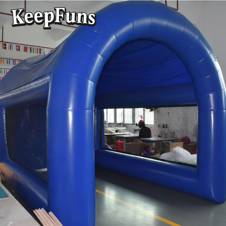 KeepFuns Inflatable Soccer Goal Tent