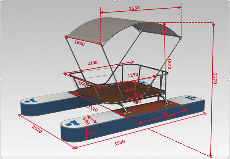 KeepFuns Electric Powered Inflatable Boat