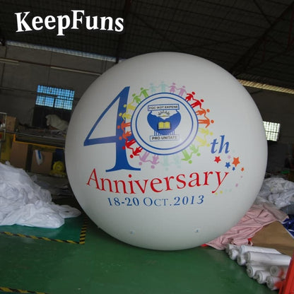 KeepFuns PVC Inflatable Balloons, customizable in size and Logo, made of waterproof and durable materials, suitable for mall decorations, party decorations, theme events, and advertising promotions