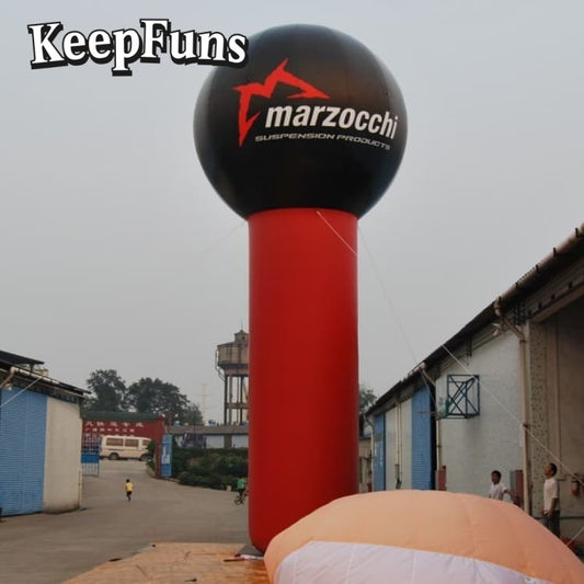 KeepFuns inflatable light tube can be inflated quickly. It can be customized in size, color and printed content, and is lightweight. It is suitable for store or product promotion, event promotion, etc.