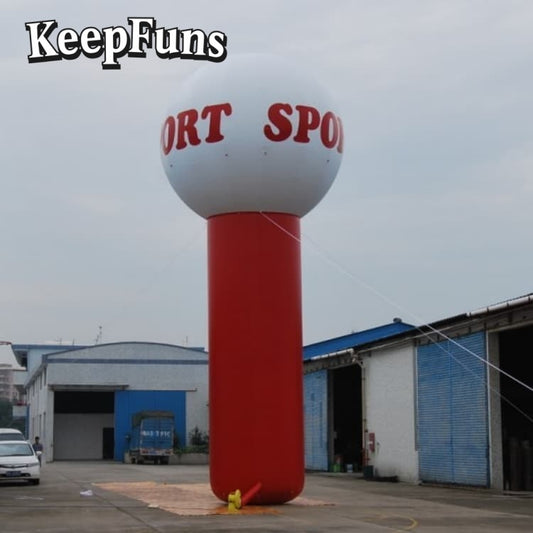 KeepFuns inflatable light tube can be inflated quickly. It can be customized in size, color and printed content, and is lightweight. It is suitable for store or product promotion, event promotion, etc.
