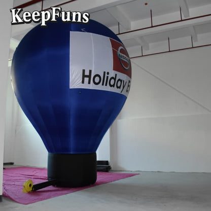 KeepFuns Waterproof PVC Inflatable Advertising Ball - Custom Size & Logo for Marketing/Events