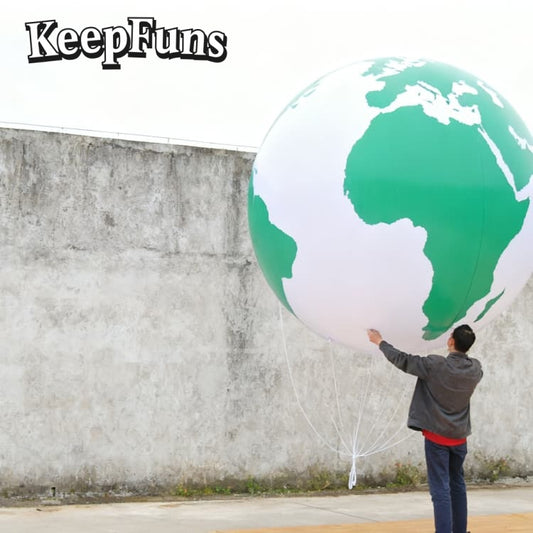 KeepFuns PVC Inflatable Balloons, customizable in size and Logo, made of waterproof and durable materials, suitable for shopping mall decorations, party decorations, theme events, and advertising campaigns.