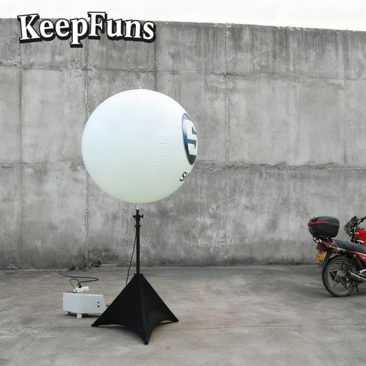 KeepFuns PVC inflatable balloons, customizable in size and Logo, made of waterproof and durable materials, suitable for shopping mall decorations, party decorations, theme events, and advertising promotions