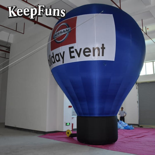KeepFuns Waterproof PVC Inflatable Advertising Ball - Custom Size & Logo for Marketing/Events