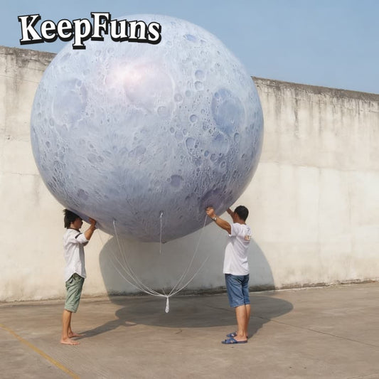 KeepFuns PVC inflatable balloons, with customizable sizes and logos, are made of waterproof and durable materials, suitable for shopping mall decorations, party decorations, theme events, and advertising promotions.