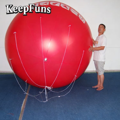 KeepFuns PVC inflatable balloons, with customizable size and Logo, are made of waterproof and durable materials, suitable for mall decorations, party decorations, theme events, and advertising promotions.