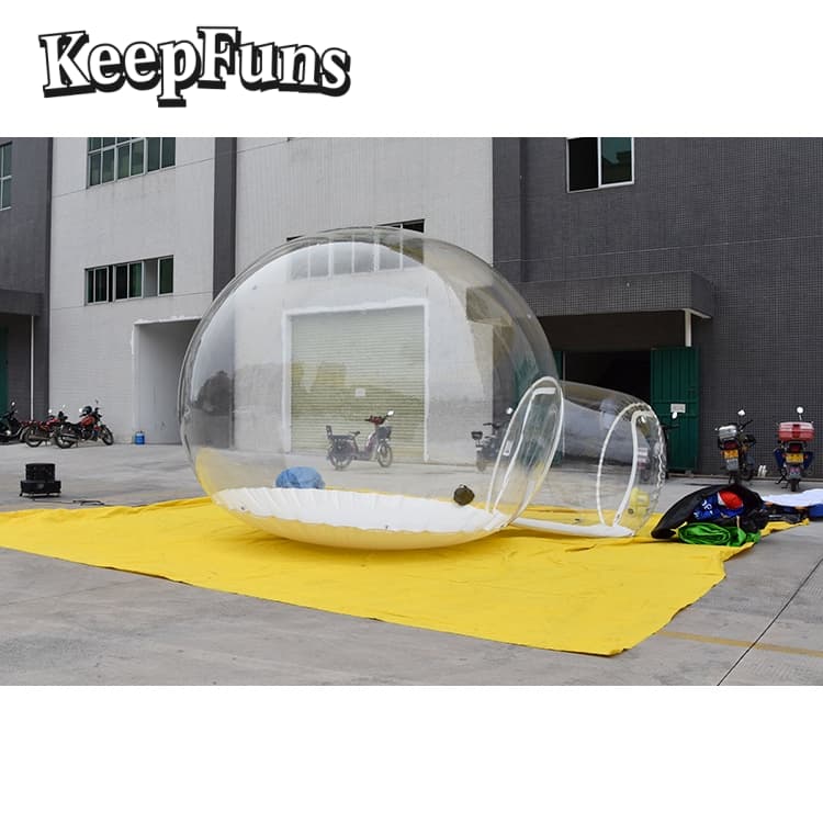 KeepFuns Transparent PVC Bubble House