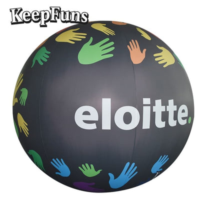 KeepFuns PVC Inflatable Balloons, customizable in size and Logo, made of waterproof and durable materials, suitable for mall decorations, party decorations, theme events, and advertising promotions