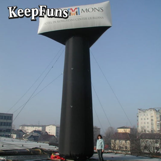 KeepFuns inflatable light tubes feature rapid inflation. They can be customized in size, color, and printed content, and are lightweight. They are suitable for store or product promotion, event promotion, etc.