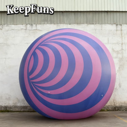 KeepFuns PVC inflatable balloons, customizable in size and Logo, made of waterproof and durable material, suitable for mall decorations, party decorations, theme events, and advertising promotions