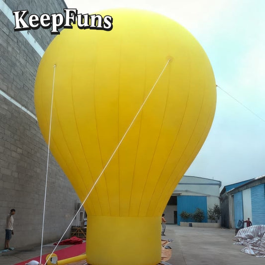 KeepFuns Inflatable Advertising Floor Balloons: Customizable (color, size, print), easy to inflate, durable, ideal for ads, supermarket promotions, outdoor events.