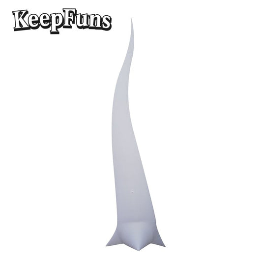 KeepFuns Special-Shaped Inflatable Tube Light features quick inflation. It can be customized in size, color, and printed content, and is lightweight. It is suitable for night discos, club/festival decorations, parties, gatherings, etc.
