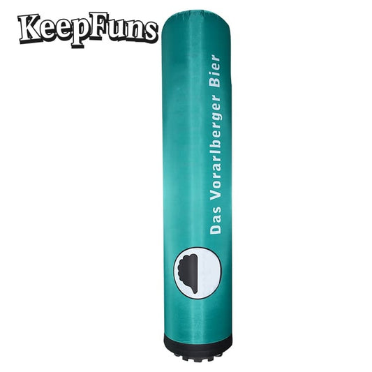 KeepFuns inflatable light tubes feature rapid inflation. They can be customized in size, color, and printed content, and are lightweight. They are suitable for store or product promotion, event marketing, etc.