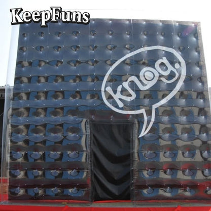 KeepFuns Heavy-Duty Waterproof Inflatable Wall - Perfect for Advertising, Event Marketing & Tournament Branding