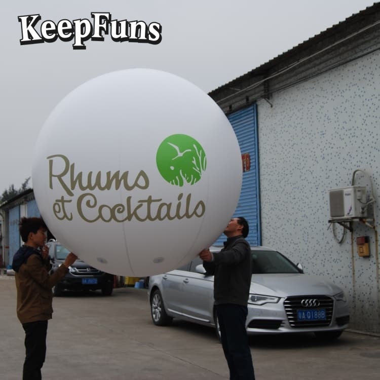 KeepFuns PVC Inflatable Balloons, customizable in size and Logo, made of waterproof and durable materials, suitable for mall decorations, party decorations, theme events, and advertising promotions