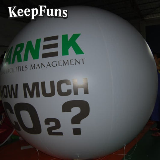 KeepFuns PVC Inflatable Balloons, customizable in size and Logo, made of waterproof and durable materials, suitable for shopping mall decorations, party decorations, theme events, and advertising promotions