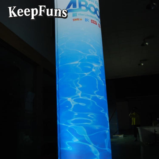 KeepFuns inflatable light tubes feature rapid inflation. They can be customized in size, color, and printed content, and are lightweight. They are suitable for store or product promotion, event promotion, etc.