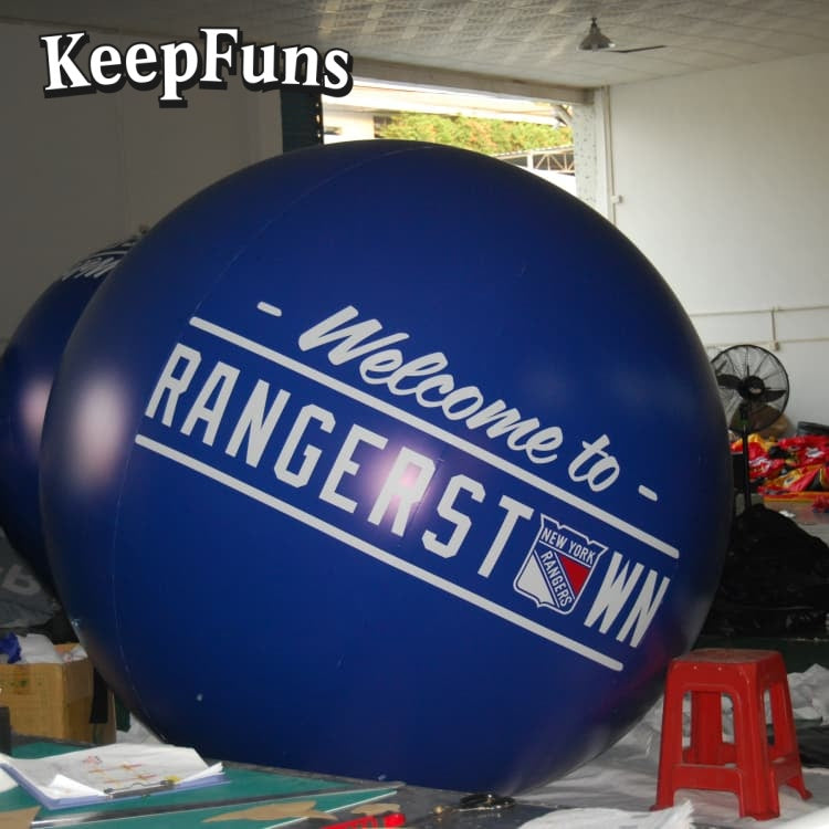 KeepFuns PVC Inflatable Balloons, customizable in size and Logo, made of waterproof and durable materials, suitable for mall decorations, party decorations, theme events, and advertising promotions.