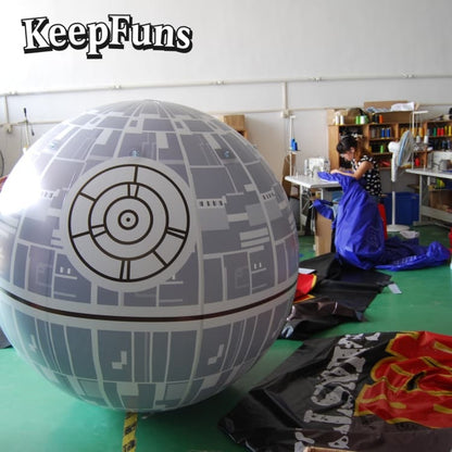 KeepFuns PVC inflatable balloons, customizable in size and Logo, made of waterproof and durable materials, suitable for mall decorations, party decorations, theme events, and advertising promotions