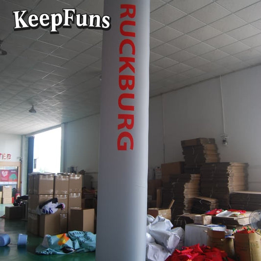 KeepFuns inflatable light tube features rapid inflation. It can be customized in size, color, and printed content, and is lightweight. It is suitable for store or product promotion, event promotion, etc.