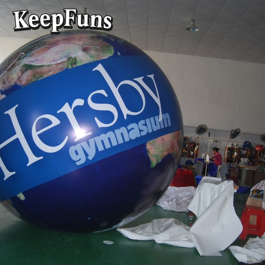 KeepFuns PVC inflatable balloons, with customizable size and Logo, are made of waterproof and durable materials, suitable for shopping mall decorations, party decorations, theme activities, and advertising promotions.