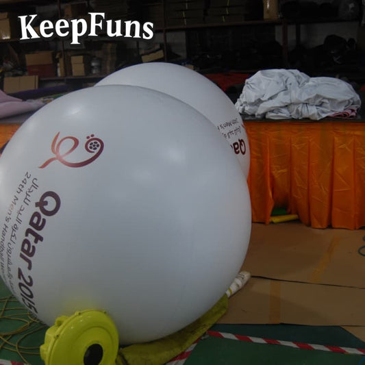 KeepFuns PVC Inflatable Balloons, customizable in size and Logo, made of waterproof and durable materials, suitable for shopping mall decorations, party decorations, theme events, and advertising campaigns