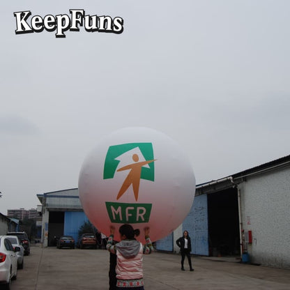 KeepFuns PVC Inflatable Balloons, customizable in size and Logo, with waterproof and durable materials, suitable for mall decorations, party decorations, theme events, and advertising promotions.