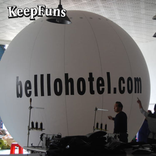 KeepFuns PVC Inflatable Balloons, customizable in size and Logo, made of waterproof and durable materials, suitable for shopping mall decorations, party decorations, theme events, and advertising promotions.