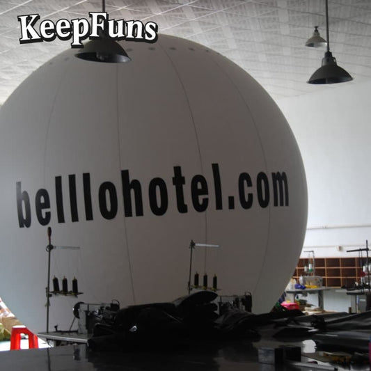 KeepFuns PVC Inflatable Balloons, customizable in size and Logo, made of waterproof and durable materials, suitable for shopping mall decorations, party decorations, theme events, and advertising promotions.