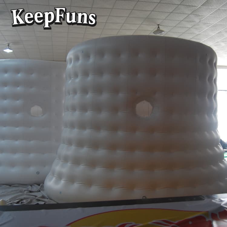 KeepFuns Heavy-Duty Waterproof PVC Chimney Display - Custom Logo Available, Perfect for Brand Activation & Promotional Events