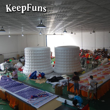 KeepFuns Heavy-Duty Waterproof PVC Chimney Display - Custom Logo Available, Perfect for Brand Activation & Promotional Events